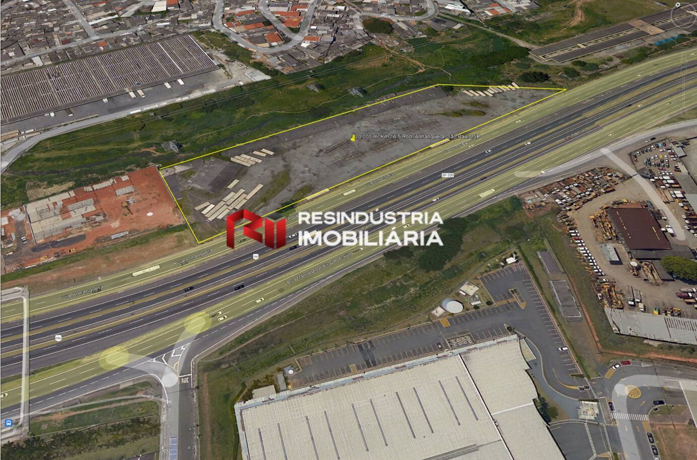 Área 18.000 m², Locação na Rod. Anhanguera, Osasco,SP