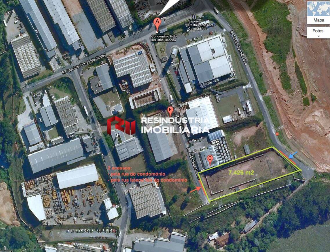 Terreno em Condomínio Fechado 7.427 m² Venda, Jandira - SP.