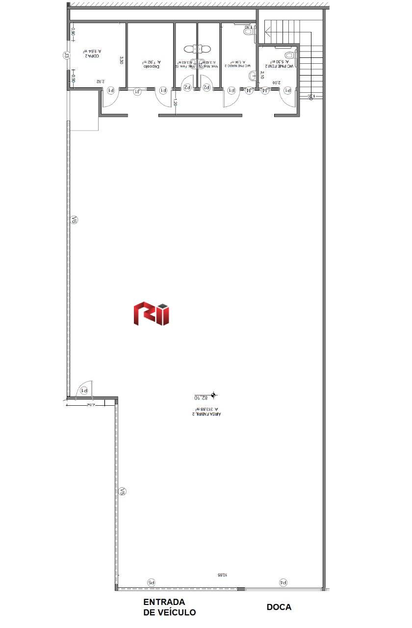 Depósito-Galpão, 434 m² - Foto 4