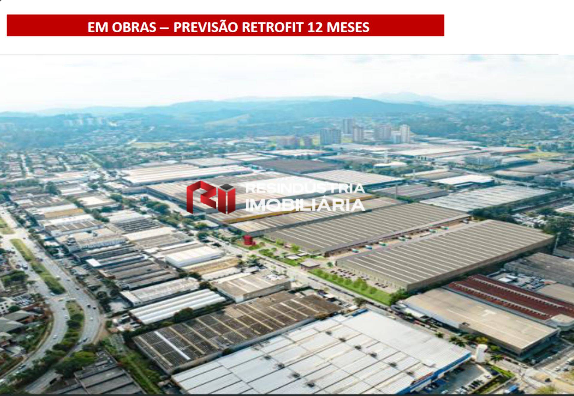 Galpão Pré Locação modulos de 3.474 m² até 4.701 m² Alphaville Barueri, SP